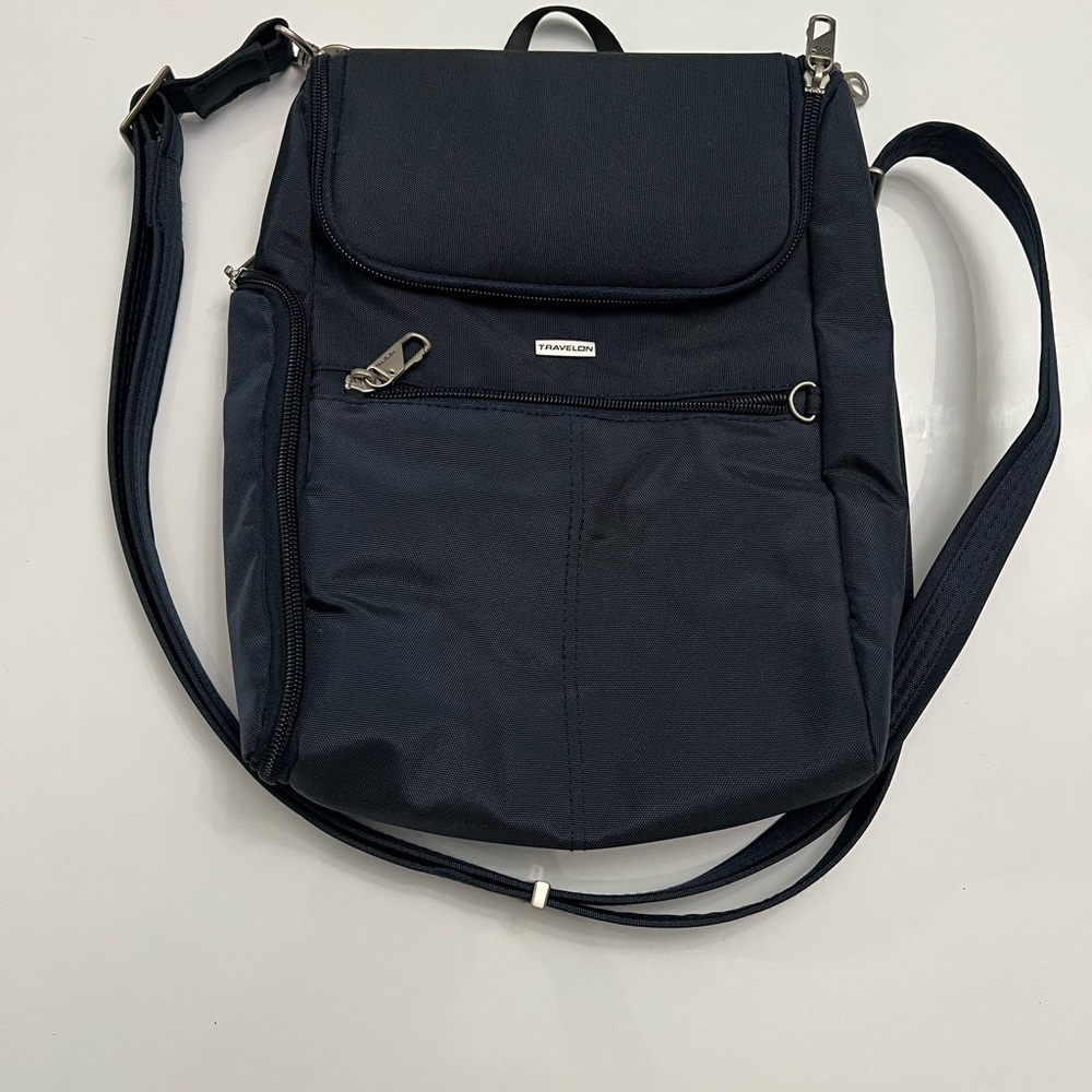 Travelon Blue Backpack Stylish and Functional